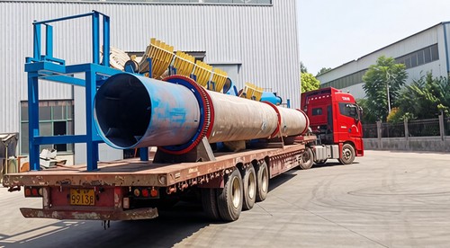 Погрузка электромагнитной сушилки 1,2×16 м