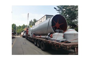 Вращающаяся печь 3.2×60 м для вторичного оксида цинка Отгрузка в Тяньцзинь