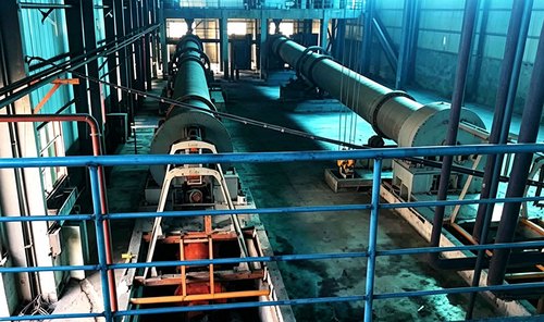 Площадка производственной линии вращающейся печи для извести мощностью 8000 тонн в год в уезне Дэань, провинция Цзянси