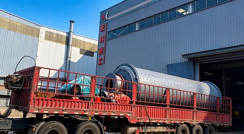Отгрузка шаровой мельницы для сталеплавильного шлака Ф2,2×7 м производительностью 20 т/ч во Внутреннюю Монголию
