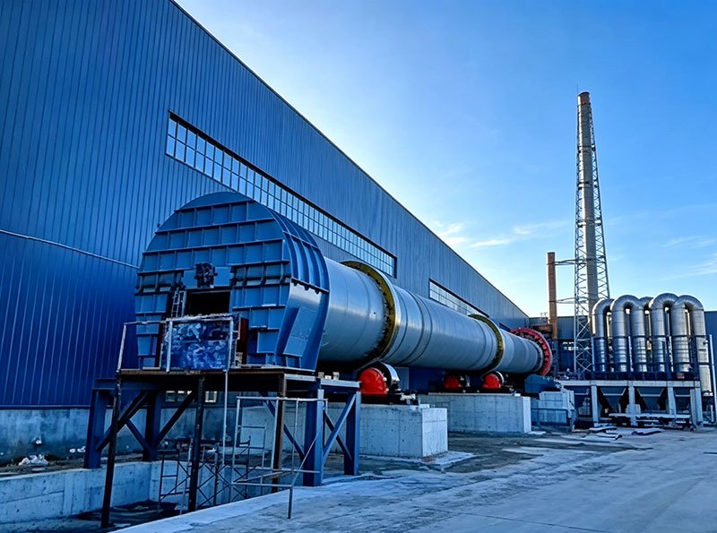 天津Ф3.2X60m次氧化锌回转窑生产线 天津Ф3.2X60m次氧化锌回转窑生产线