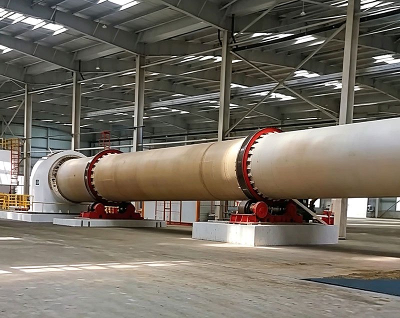 辽宁抚顺Ф1.8X35m污泥处理回转窑运行稳定 辽宁抚顺Ф1.8X35m污泥处理回转窑运行稳定